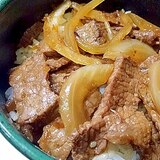 ローストビーフのリメイク牛丼